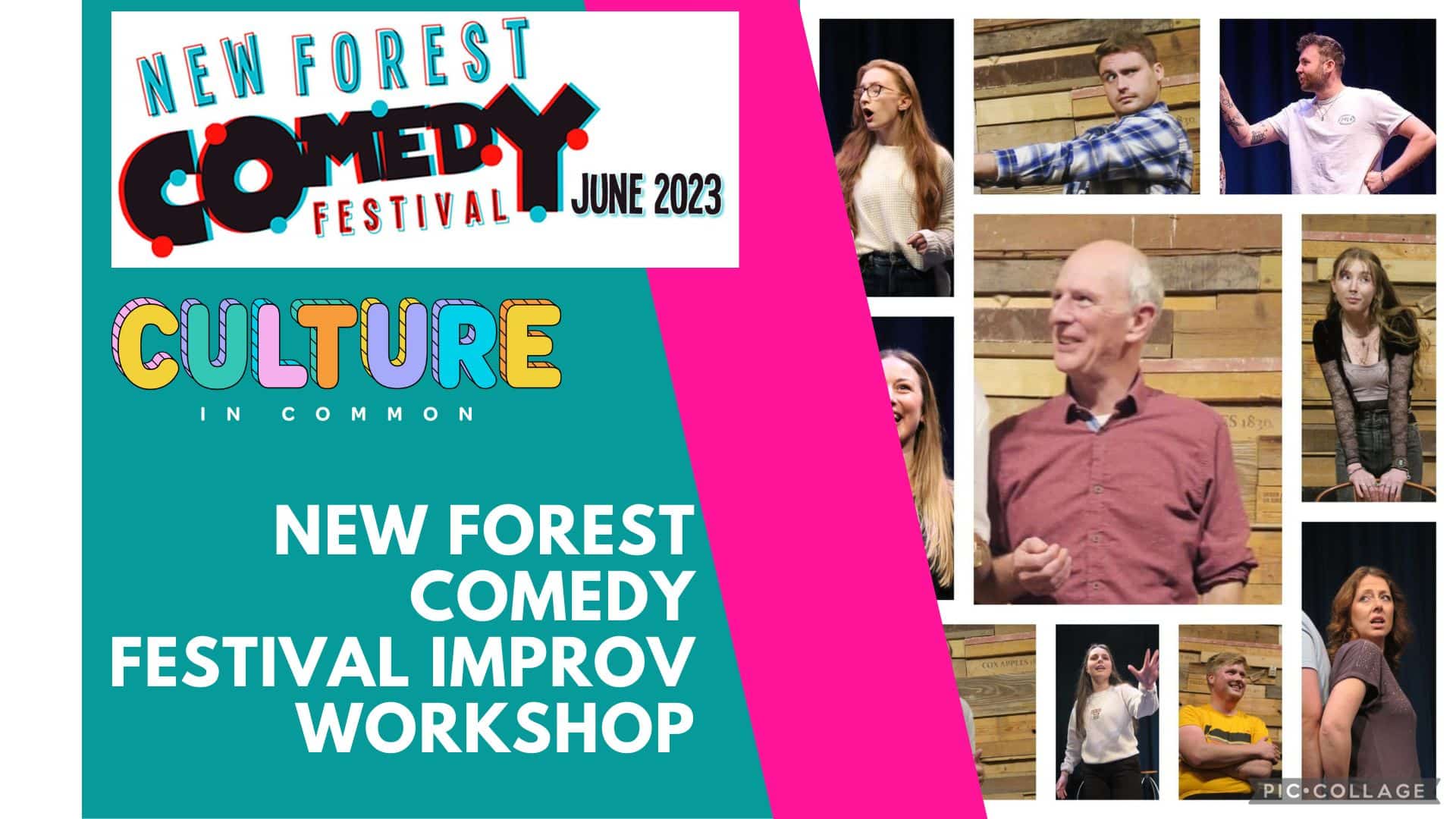 Improvised Play Workshops at the New Forest Comedy Festival