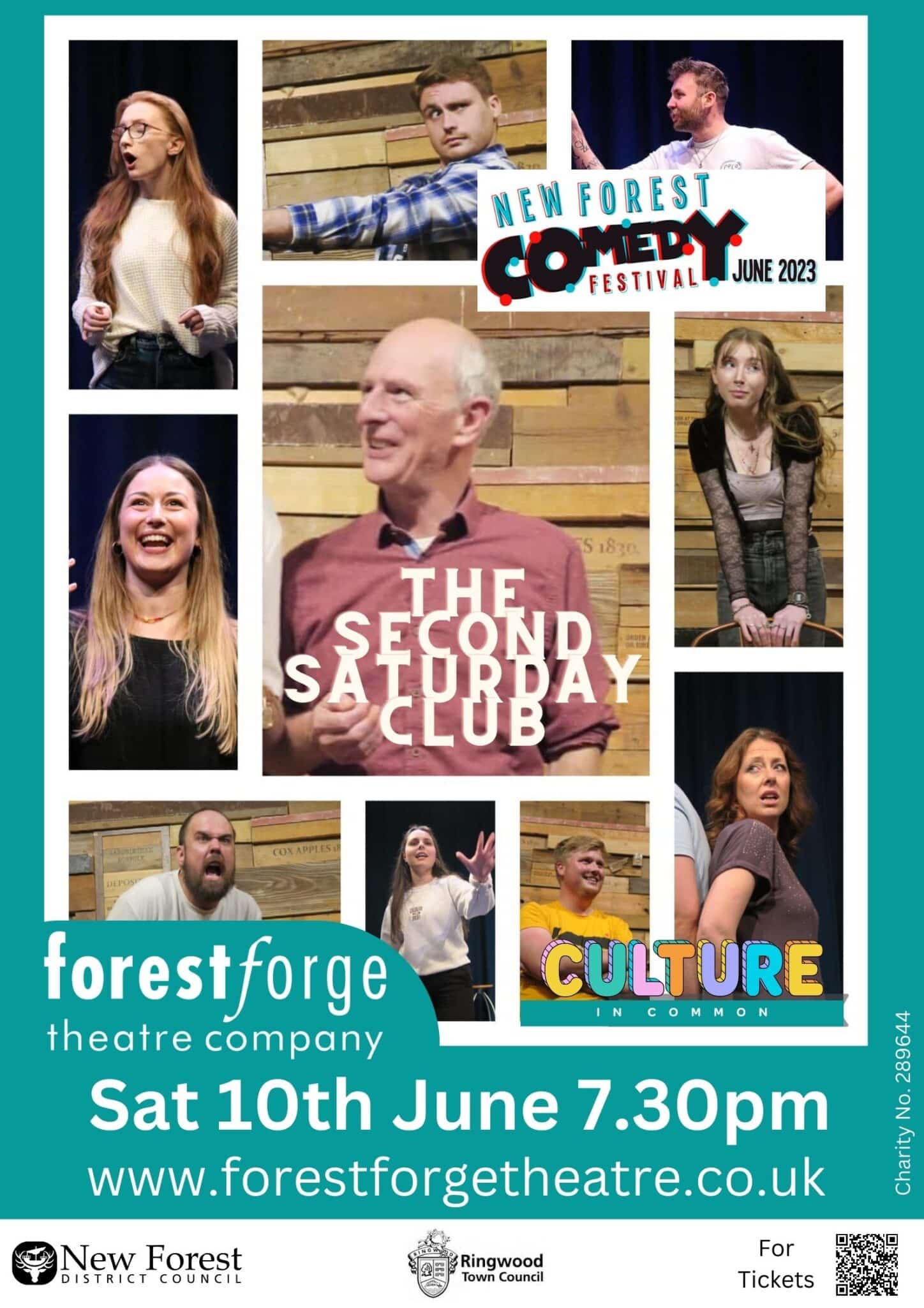 Second Saturday Club, Ringwood, Forest Forge Theatre